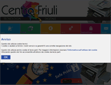 Tablet Screenshot of centrofriuli.com